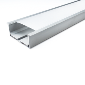 VIBE RECESSED ALUMINIUM PROFILE W/PC OPAL MATTE DIFFUSER -3M/PCS - Image 1