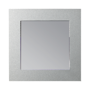 SQ LED WALL LT 3K C/W WHT & SILV FACE - MUST ADD DRIVER (D) - Image 1