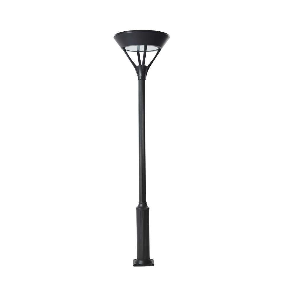 LED SOLAR PEDESTRIAN LIGHT 20W BLK 4K - ANL Lighting