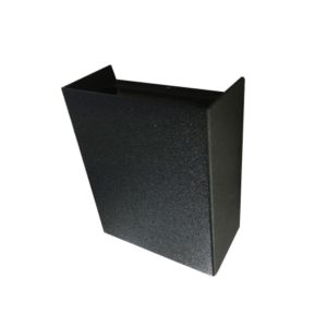 2X4W LED UP/DN WALL LIGHT BLACK 4K OSRAM LED IP65 - Image 1