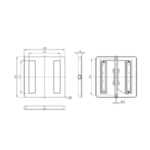 150W CANOPY LT 5K DUST FREE DESIGN 590X590 22500LM - Image 2