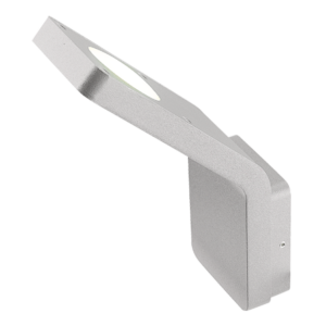 6W LED EXT WALL LT "UP" SILV (D) - Image 1