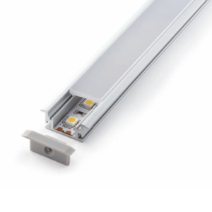 ALU PROFILE C/W PC OPAL DIFF 2M MUST GLUE DIFF (D) - Image 1